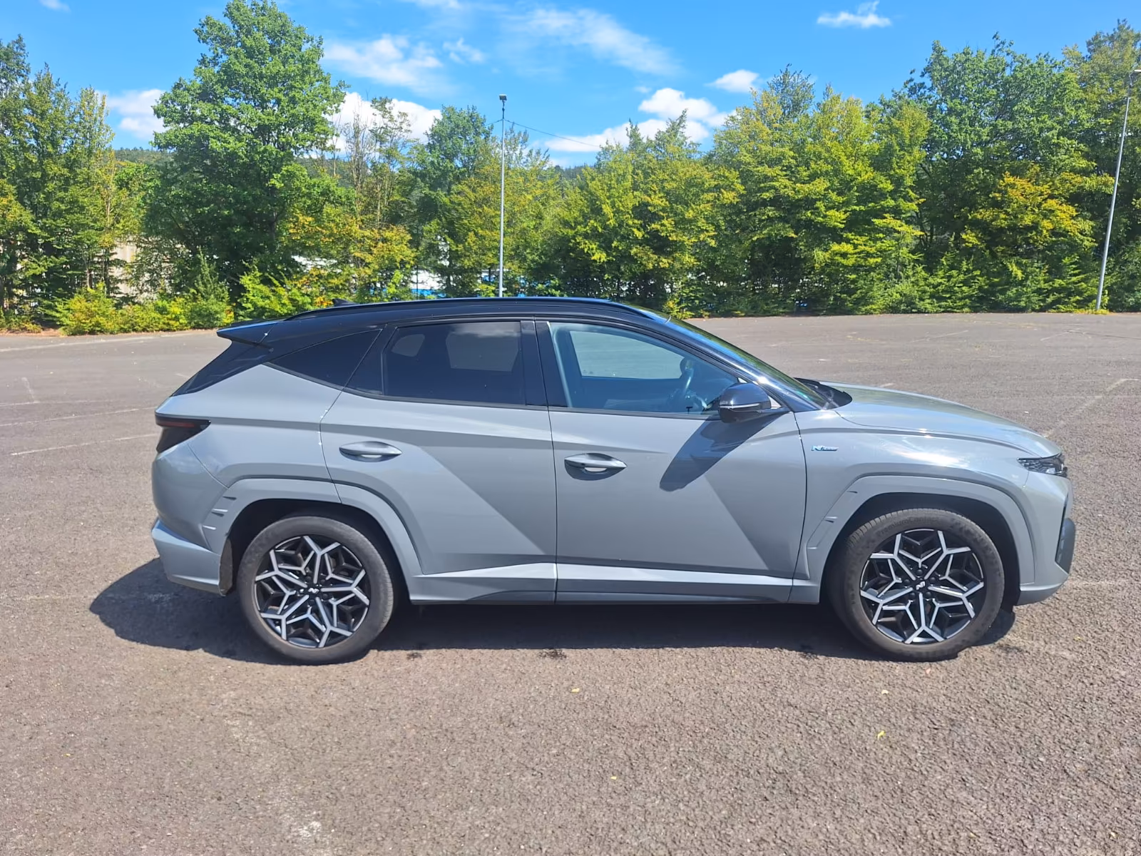 Detailansicht des Hyundai TUCSON N Line